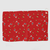 Scottish Martini Golfhanddoek (Horizontaal)