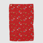 Scottish Martini Golfhanddoek (Voorkant)