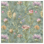 Scottish Meadow Flowers Stof (Close Up)