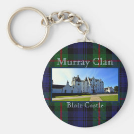 Scottish Murray Clan Tartan Blair Castle Sleutelhanger