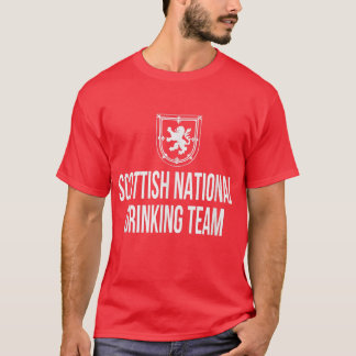 Scottish National Drinking Team National Pride Bee T-shirt