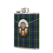 Scottish National Tartan en Sporran Heupfles (Links)