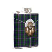 Scottish National Tartan en Sporran Heupfles (Rechts)