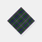 Scottish National Tartan Print Servet (Hoek)