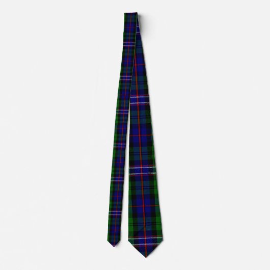 Scottish National Tartan Print Stropdas (Achterkant)