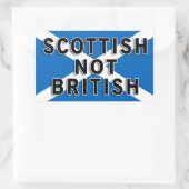 Scottish Not British sticker (Tas)