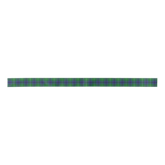Scottish Oliphant Pset Tartan Satijnen Lint (Voorkant)