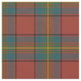Scottish Oliver Pset Red Tartan Stof