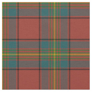 Scottish Oliver Pset Red Tartan Stof