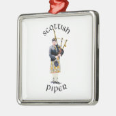 Scottish Piper - Tan Play Metalen Ornament (Links)