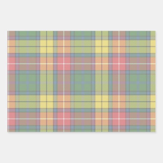 Scottish Plaid Patterns Wrapping Craft Paper (Voorkant 3)