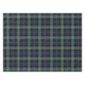 Scottish Plaid Tartan Pattern Green Paarse Yellow Tafelkleed (Voorkant (Horizontaal))