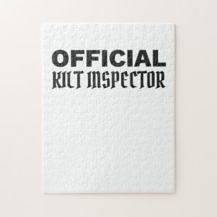 Scottish Pride Official Kilt Inspector Scottish Legpuzzel