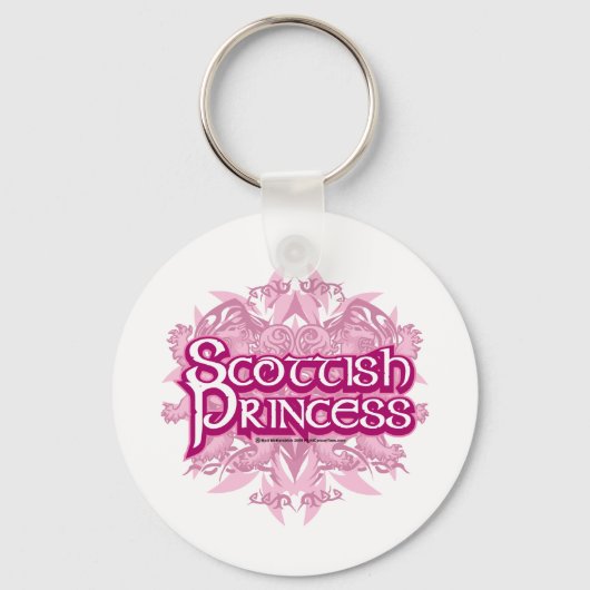 Scottish Princess Sleutelhanger (Voorkant)