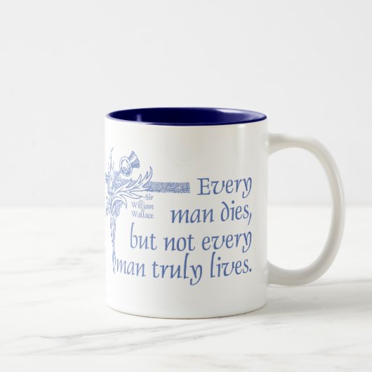 Scottish Quote, Sir William Wallace, Thistle Mok (Rechts)