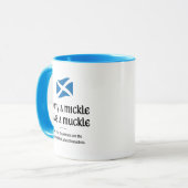 Scottish Quotes - Mony A Mickle Maks A Muckle Mok (Voorkant links)