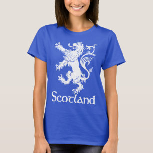 Scottish Rampant Lion Navy Blue T-shirt
