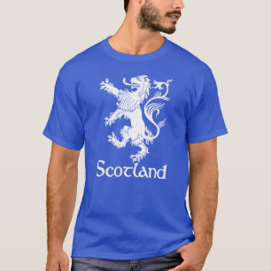 Scottish Rampant Lion Navy Blue T-shirt