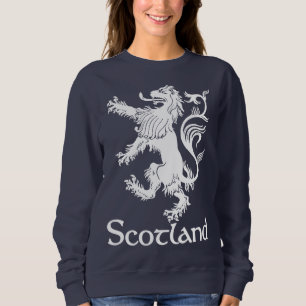 Scottish Rampant Lion Navy Blue Trui