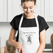 Scottish Rampant Lion Schort, BBQ Schort