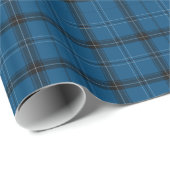 Scottish Ramsay Blue Tartan Cadeaupapier (Rol Hoek)