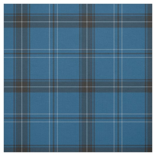 Scottish Ramsay Blue Tartan Stof (Swatch)