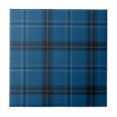 Scottish Ramsay Blue Tartan Tegeltje (Voorkant)