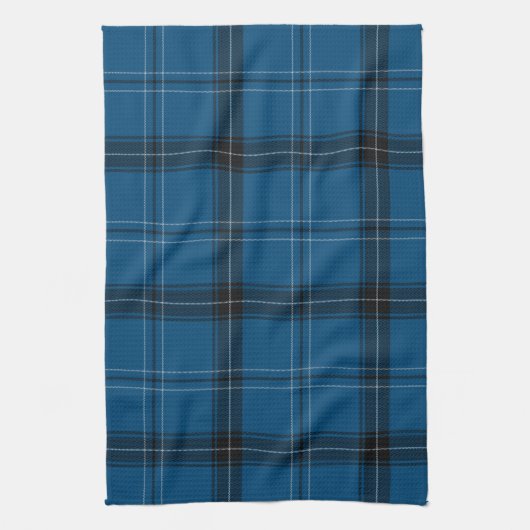 Scottish Ramsay Blue Tartan Theedoek (Verticaal)