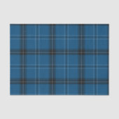 Scottish Ramsay Blue Tartan Tissuepapier (Voorkant)