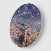 Scottish Red Deer Stag Grote Klok (Hoek)