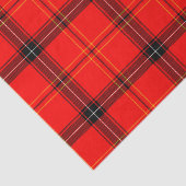 Scottish Red Tartan Tissuepapier (Detail)