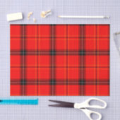 Scottish Red Tartan Tissuepapier (Craft)