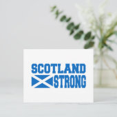 Scottish Referendum Scotland Independent Freedom Briefkaart (Staand voorkant)
