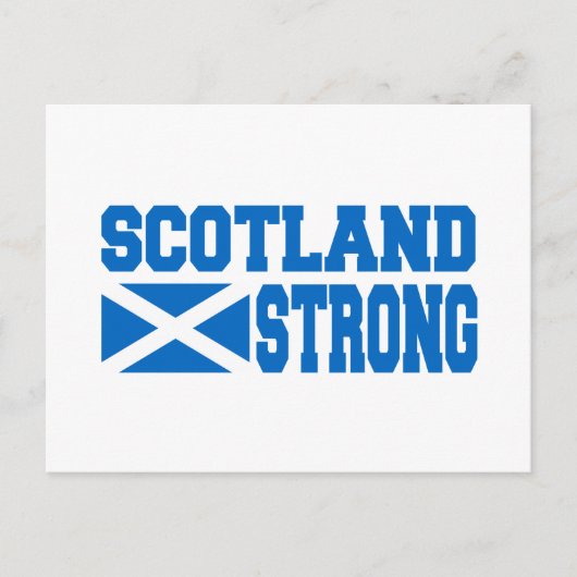 Scottish Referendum Scotland Independent Freedom Briefkaart (Voorkant)