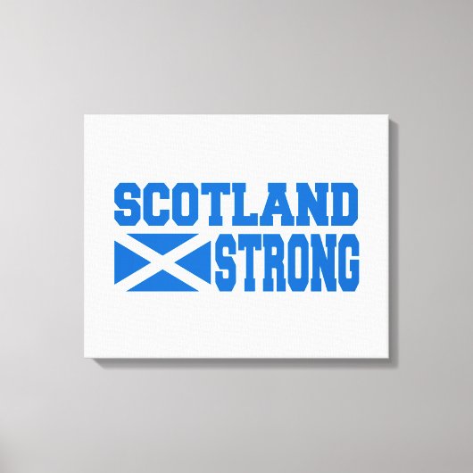 Scottish Referendum Scotland Independent Freedom Canvas Afdruk (Voorkant)