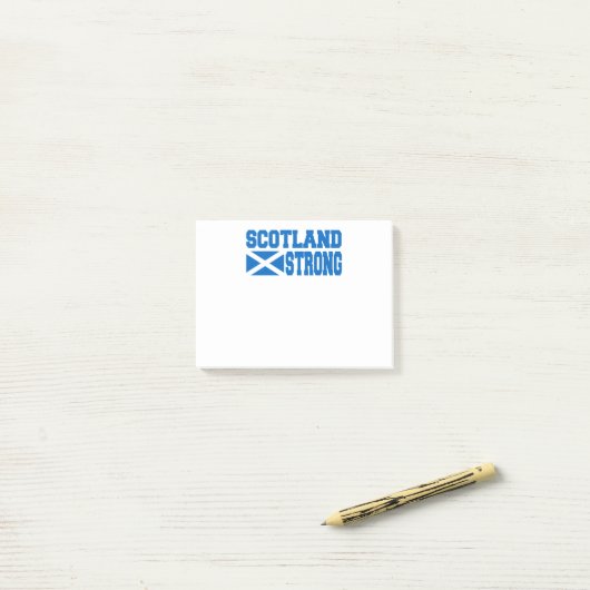 Scottish Referendum Scotland Independent Freedom Post-it® Notes (Op bureau)