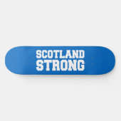 Scottish Referendum Scotland over Blue Persoonlijk Skateboard (Horizontaal)