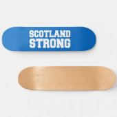 Scottish Referendum Scotland over Blue Persoonlijk Skateboard (Horizontaal)