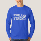 Scottish Referendum Scotland over Blue T-shirt (Voorkant)