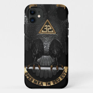 Scottish Rite 32 Degree Mason Eagle iPhone 11 Hoesje