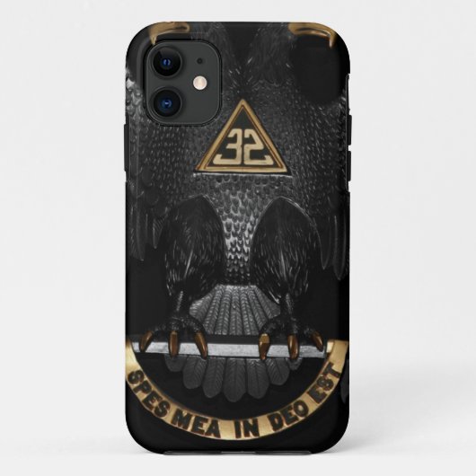 Scottish Rite 32 Degree Mason Eagle Case-Mate iPhone Case (Achterkant)