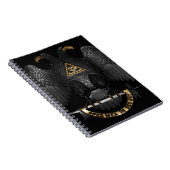 Scottish Rite 32 Degree Mason Eagle Notitieboek (Rechterzijde)