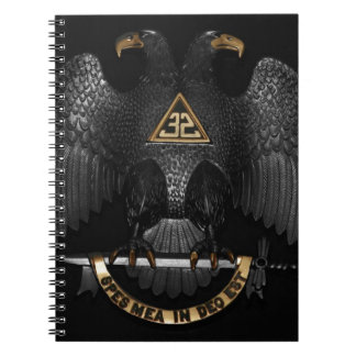 Scottish Rite 32 Degree Mason Eagle Notitieboek