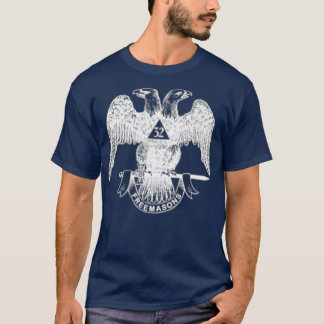Scottish Rite Eagle 32nd Degree Freemason Gifts T-shirt