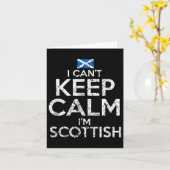Scottish Roots Scotland Scots Can't Keep Calm Funn Kaart (Gele Bloem)