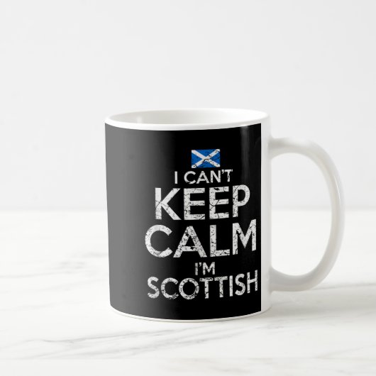 Scottish Roots Scotland Scots Can't Keep Calm Funn Koffiemok (Rechts)