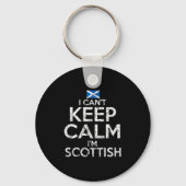 Scottish Roots Scotland Scots Can't Keep Calm Funn Sleutelhanger (Voorkant)