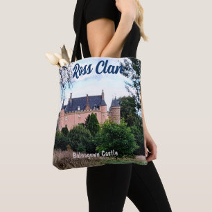 Scottish Ross Clan Balnagown Castle Canvas tas