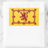 Scottish Royal Banner, Schotland Rechthoekige Sticker (Tas)