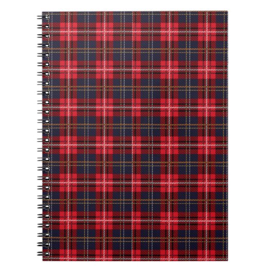 Scottish Royal Modern Tartan Notitieboek (Voorkant)